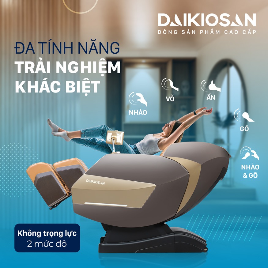 Massage không trọng lực - Bồng bềnh tựa trên mây